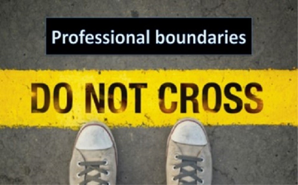 Professional Boundaries: Do Not Cross